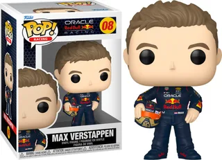 Formula 1 Funko Pop Vinyl: Max Verstappen with Helm van Funko – productfoto 1 van 2