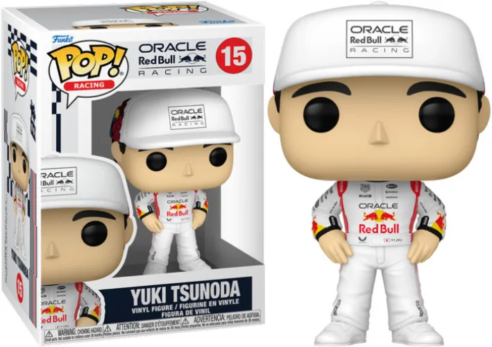 Formula 1 Funko Pop Vinyl: Yuki Tsunoda (with Hat) by Funko – product photo