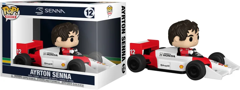 Formula 1 Rides Super Deluxe Funko Pop Vinyl: Ayrton Senna by Funko – product photo 1 of 2