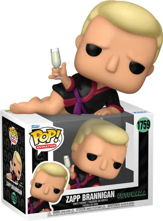Futurama Funko Pop Vinyl: Zapp Brannigan (Lounging) by Funko – product photo 1 of 2