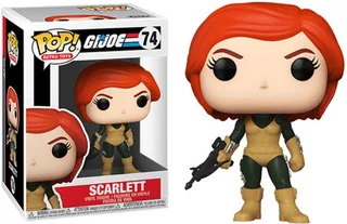 G.I. Joe Funko Pop Vinyl: Scarlett (74) van Funko – productfoto 1 van 2