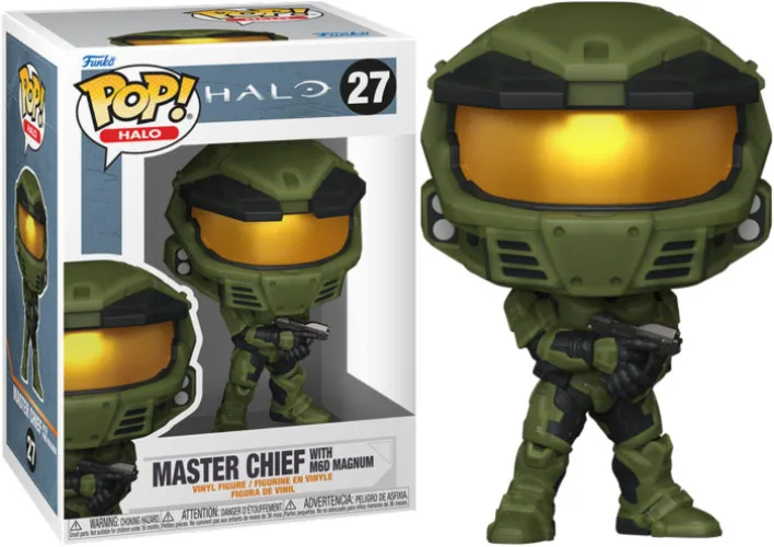 Halo Funko Pop Vinyl Figure: Master Chief with M6D Magnum (27) by Funko – product photo