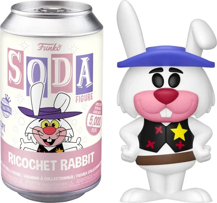 Hanna-Barbera Funko Vinyl Soda: Ricochet Rabbit van Funko – productfoto