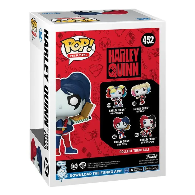 Harley Quinn Funko Pop Vinyl - Harley Quinn with Pizza by Funko – product photo 2 of 3