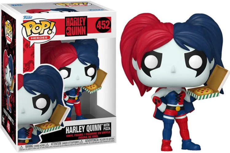 Harley Quinn Funko Pop Vinyl - Harley Quinn with Pizza by Funko – product photo 1 of 3