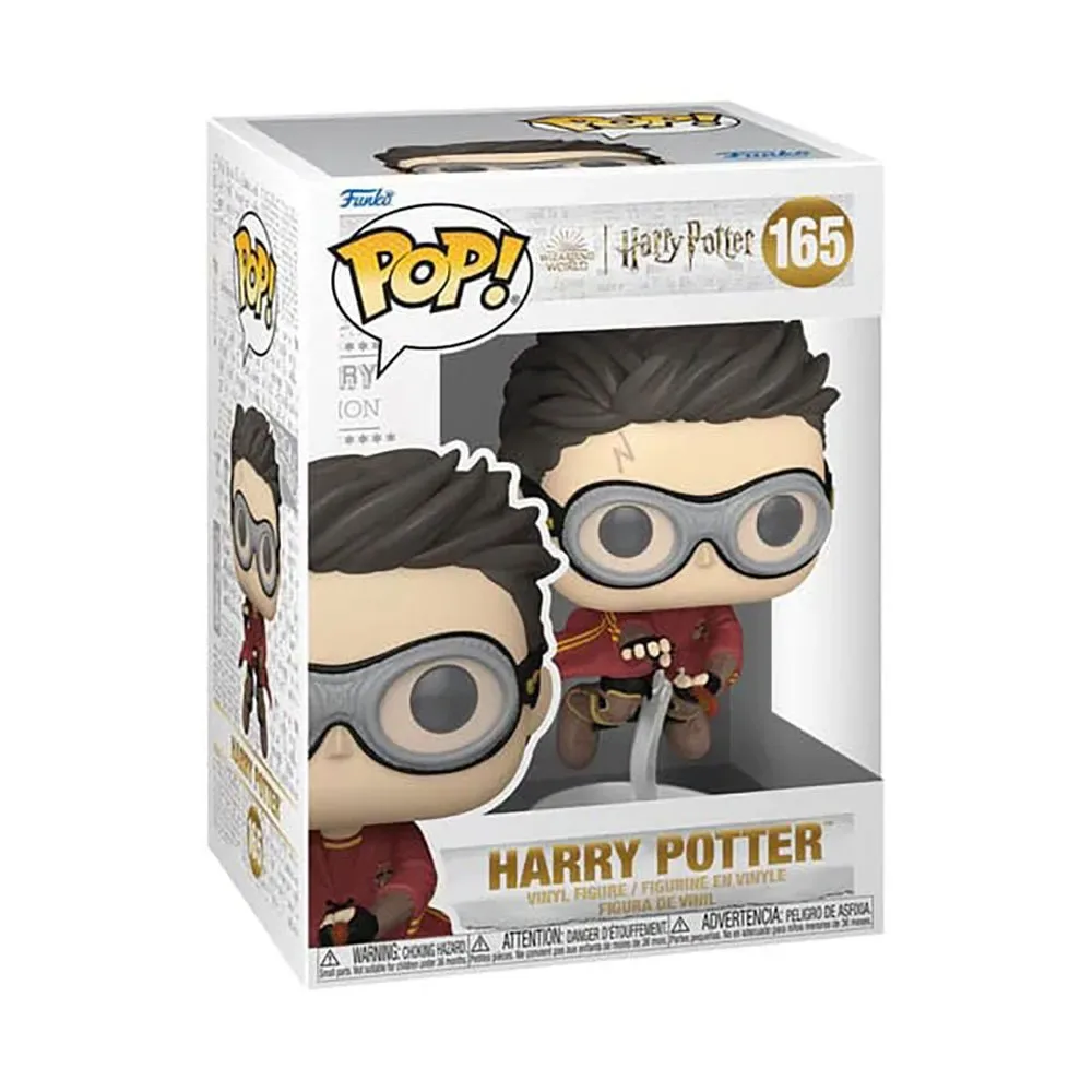 Harry Potter Figur Af Harry Med Kost (quidditch) (film) fra Funko – produktbillede