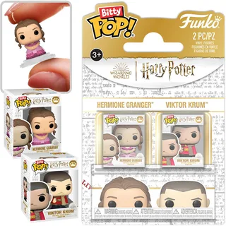 Harry Potter Funko Bitty Pop! 2-Pack: Hermione Granger & Viktor Krum by Funko – product photo 1 of 5