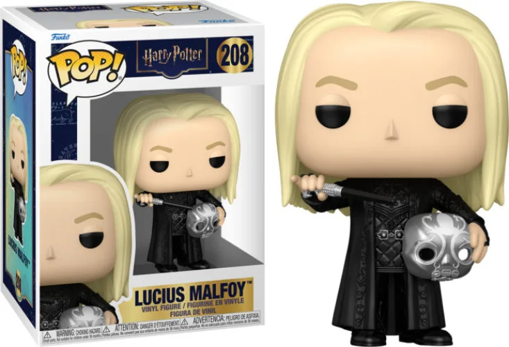 Harry Potter Funko Pop Vinyl: Lucius Malfoy with Mask by Funko – product photo