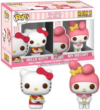 Hello Kitty And Friends 2-In-1 Assembled Funko Pop Vinyl Bundle Box: Hello Kitty & My Melody van Funko – productfoto 1 van 2