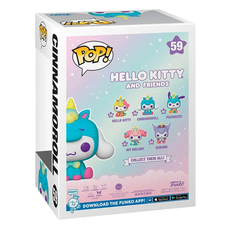 Hello Kitty and Friends Funko Pop Vinyl: Cinnamoroll van Funko – productfoto 2 van 3