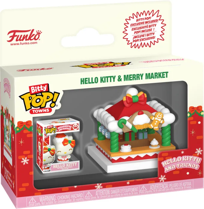 Hello Kitty & Friends Funko Bitty Pop! Town - Hello Kitty & Merry Market by Funko – product photo 1 of 3