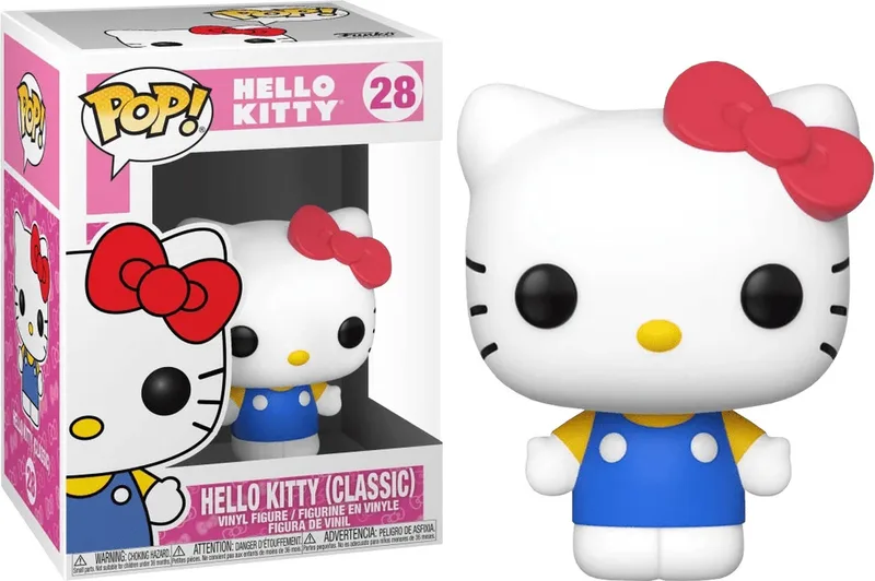 Hello Kitty Funko Pop Vinyl: Hello Kitty (Classic) van Funko – productfoto 1 van 2