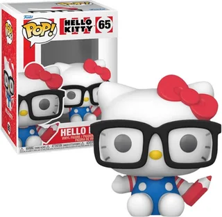 Hello Kitty Funko Pop Vinyl: Hello Kitty Nerd van Funko – productfoto 1 van 2
