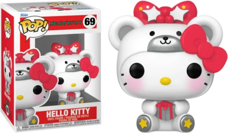 Hello Kitty Funko Pop Vinyl: Hello Kitty Polar Bear van Funko – productfoto 1 van 2