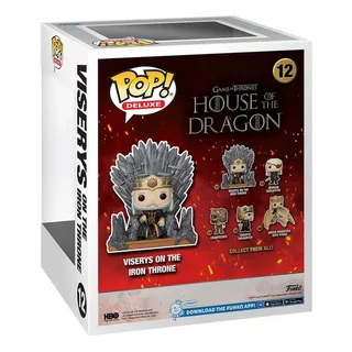 House of the Dragon - Day of the Dragon Funko Pop Vinyl: Viserys on the Iron Throne by Funko – product photo 2 of 3