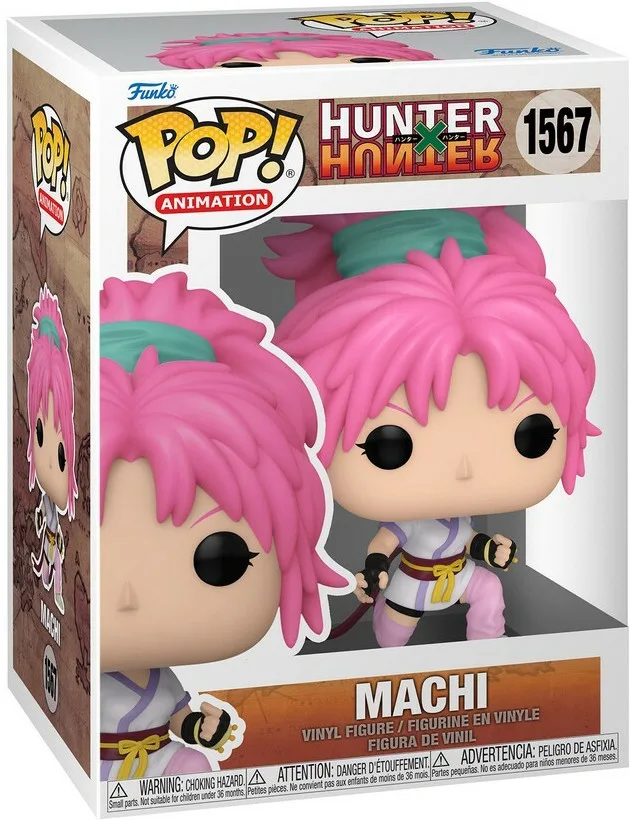 Hunter x Hunter Funko Pop Vinyl: Machi van Funko – productfoto 1 van 2