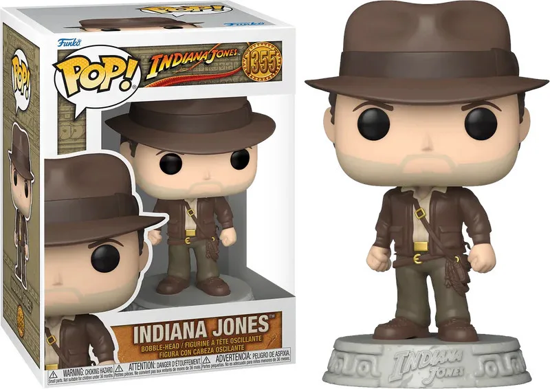 Indiana Jones - Raiders of the Lost Ark Funko Pop Vinyl: Indiana Jones with Jacket by Funko – product photo