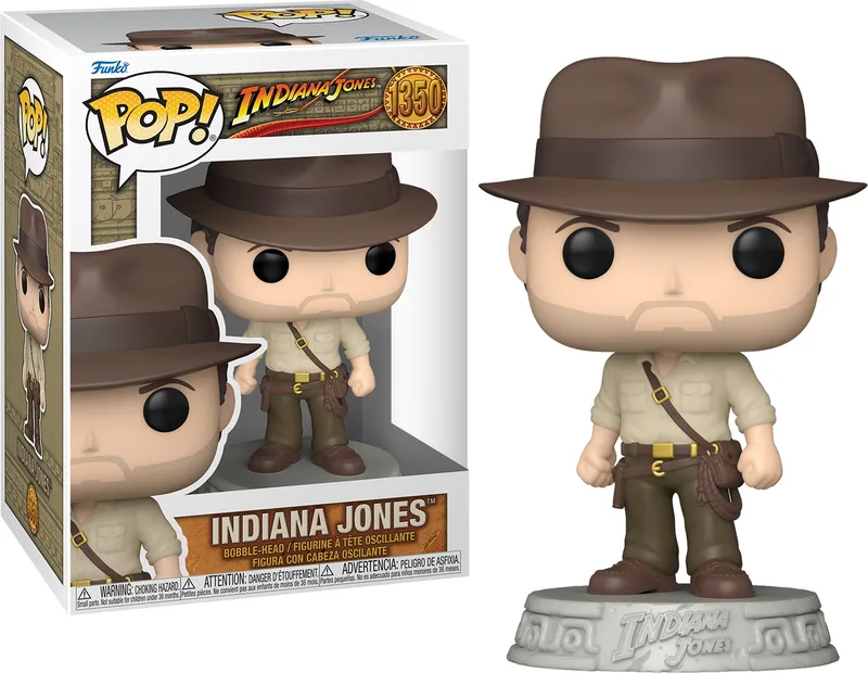 Indiana Jones - Raiders of the Lost Ark Funko Pop Vinyl: Indiana Jones by Funko – product photo 1 of 3