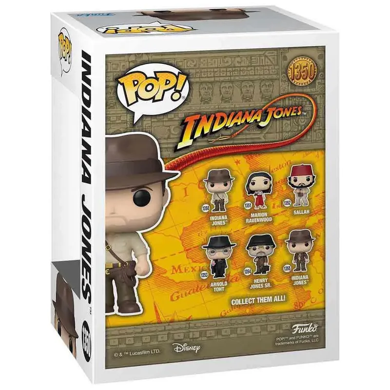 Indiana Jones - Raiders of the Lost Ark Funko Pop Vinyl: Indiana Jones by Funko – product photo 2 of 3