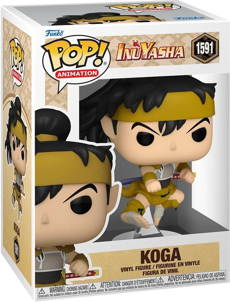 Inuyasha Funko Pop Vinyl: Koga van Funko – productfoto 1 van 2