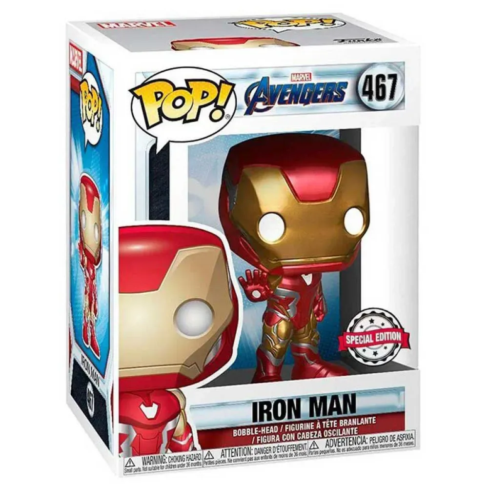 Figurine Exclusive Avengers: Endgame Iron Man de Funko – photo produit