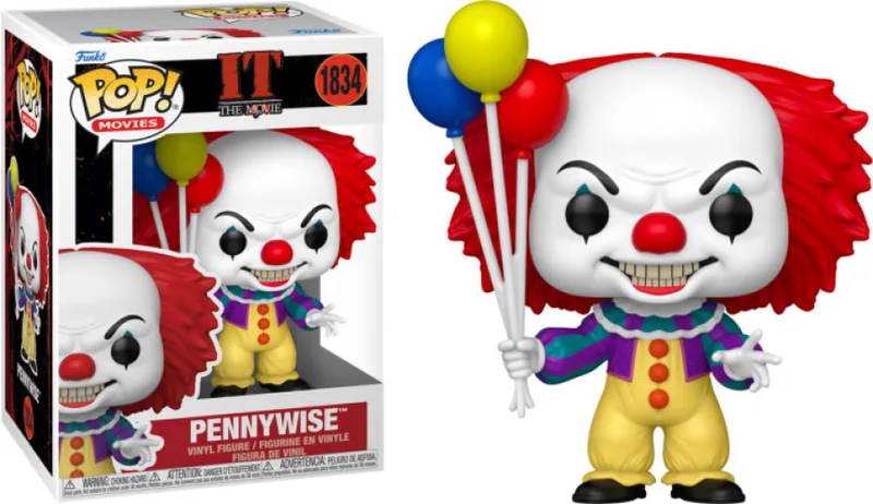 IT the Movie Funko Pop Vinyl: Pennywise (1990) by Funko – product photo