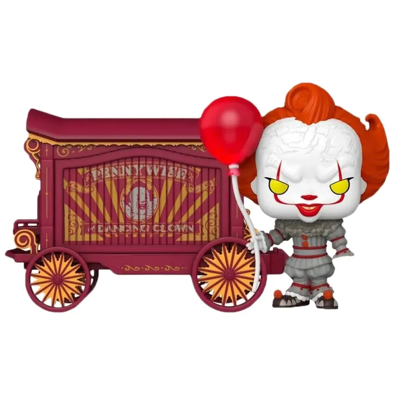 IT Welcome to Derry Funko Pop Town Vinyl: Pennywise & Wagon van Funko – productfoto 2 van 2