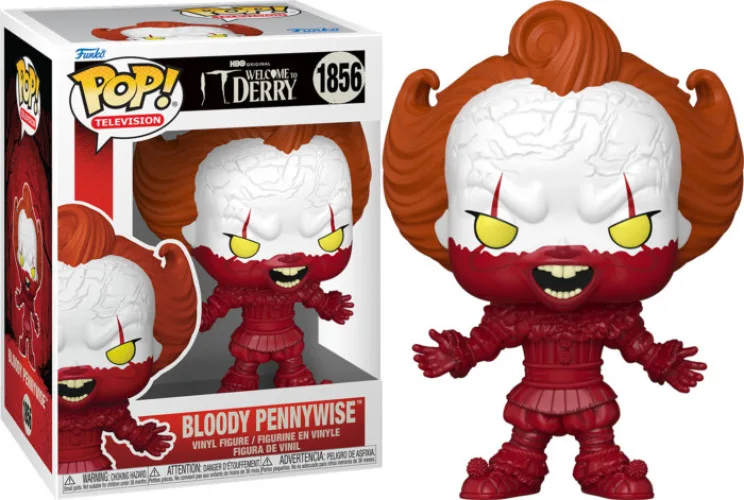 IT Welcome to Derry Funko Pop Vinyl: Bloody Pennywise by Funko – product photo