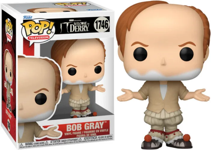 IT Welcome to Derry Funko Pop Vinyl: Bob Gray van Funko – productfoto 1 van 2
