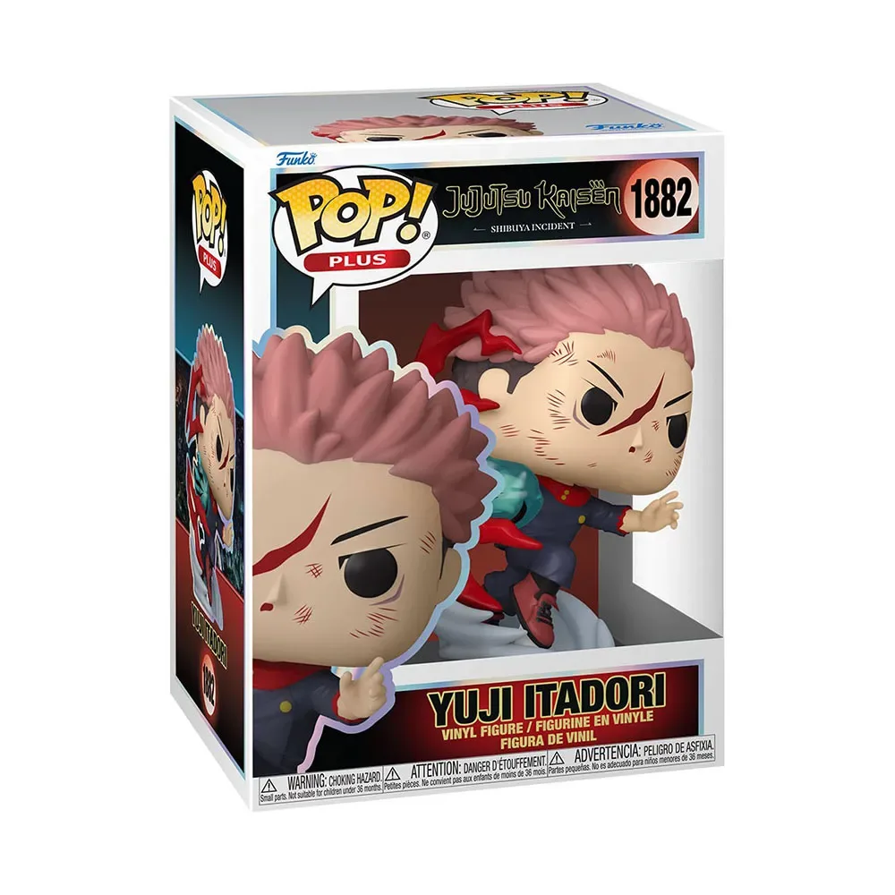 Jujutsu Kaisen Plus Animation Vinylfiguren Yuji Itadori-figuur 9 Cm de Funko – photo produit