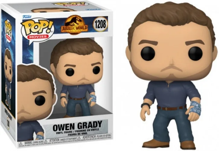 Jurassic World Dominion Funko Pop Vinyl: Owen Grady van Funko – productfoto 1 van 3