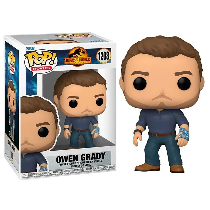 Jurassic World Dominion Funko Pop Vinyl: Owen Grady van Funko – productfoto 3 van 3