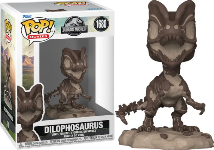 Jurassic World Funko Pop Vinyl: Dilophosaurus (Fossil) by Funko – product photo 1 of 2