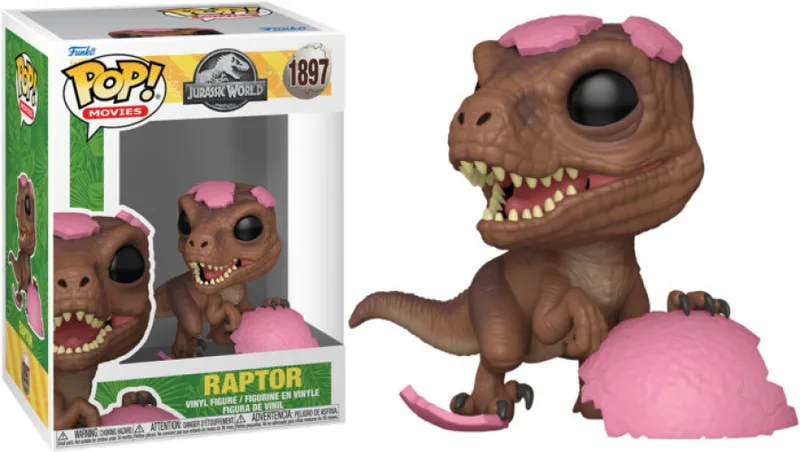 Jurassic World Funko Pop Vinyl: Raptor (Pink Egg) by Funko – product photo 1 of 2