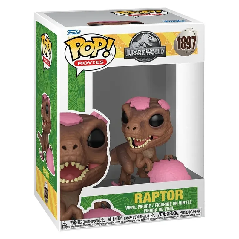 Jurassic World Funko Pop Vinyl: Raptor (Pink Egg) by Funko – product photo 2 of 2