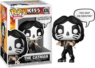 Kiss Funko Pop Vinyl: The Catman (You Keep on Shoutin'!) by Funko – product photo 1 of 2