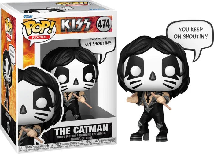 Kiss Funko Pop Vinyl: The Catman (You Keep on Shoutin'!) by Funko – product photo 1 of 2