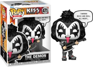 Kiss Funko Pop Vinyl: The Demon (Rock and Roll All Night...) van Funko – productfoto 1 van 2