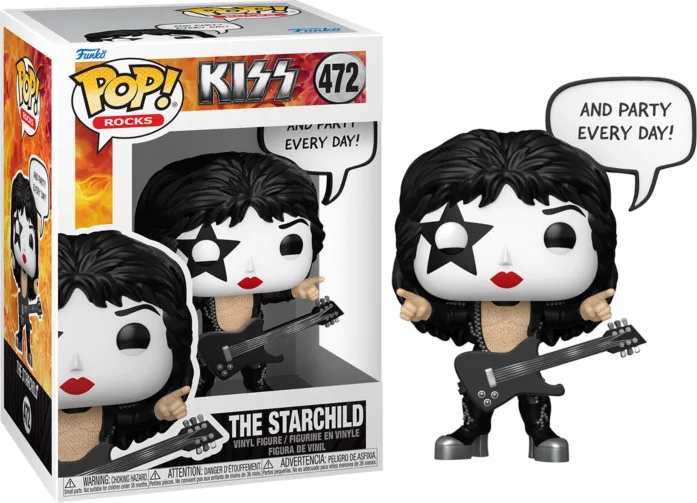 Kiss Funko Pop Vinyl: The Starchild (And Party Every Day!) van Funko – productfoto 1 van 2