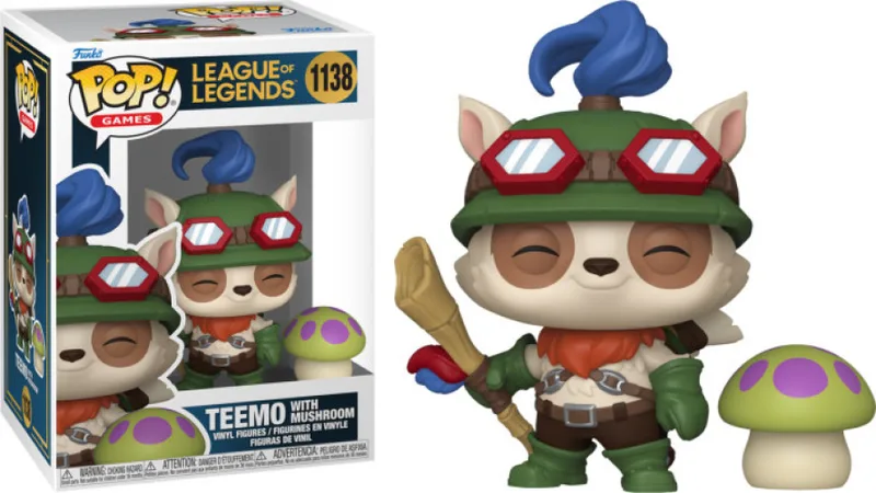 League of Legends Funko Pop Vinyl: Teemo with Mushrooms by Funko – product photo
