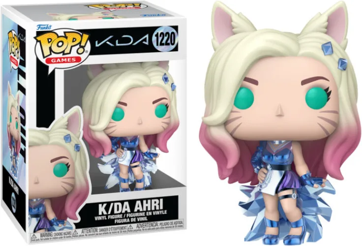 League of Legends: KDA Funko Pop Vinyl: K/DA Ahri van Funko – productfoto 1 van 2