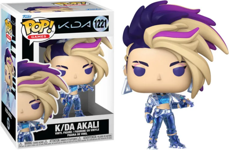 League of Legends: KDA Funko Pop Vinyl: K/DA Akali van Funko – productfoto 1 van 2