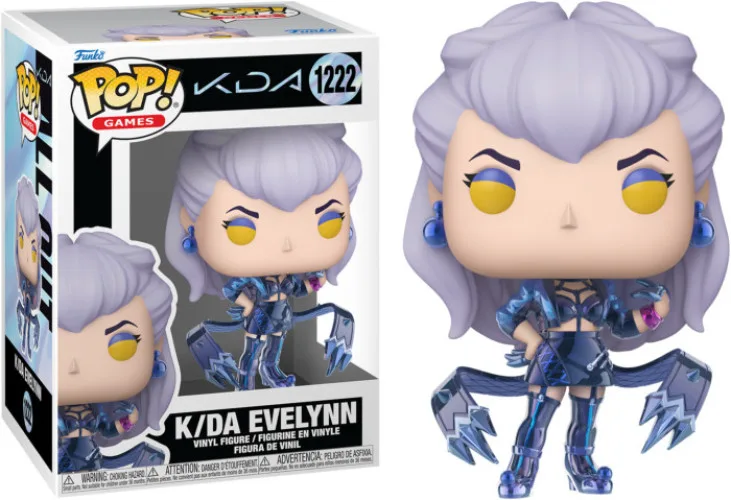 League of Legends: KDA Funko Pop Vinyl: K/DA Evelynn van Funko – productfoto 1 van 2