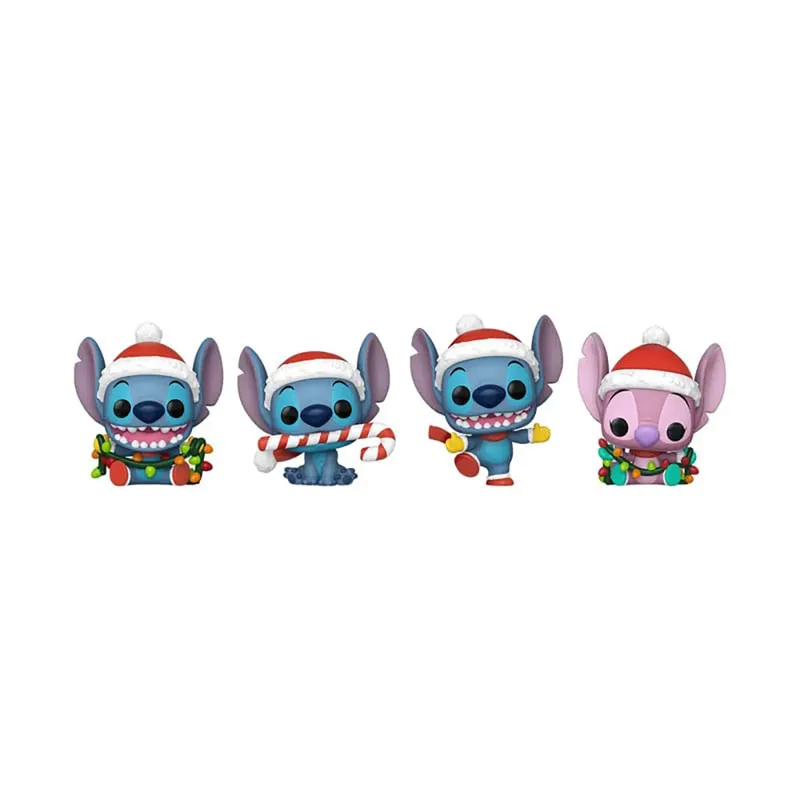 Lilo & Stitch Funko Pocket Pop! Holiday Tree Box 4-Pack van Funko – productfoto 2 van 2