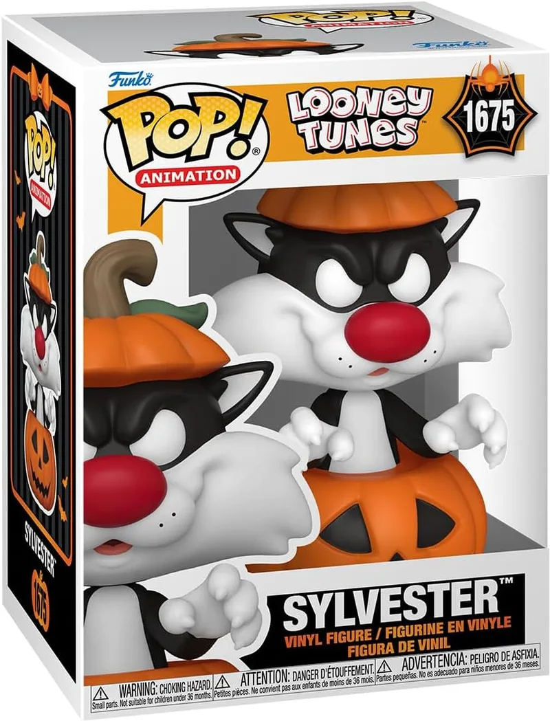 Looney Tunes Halloween Funko Pop Vinyl: Sylvester with Pumpkin by Funko – product photo 1 of 2