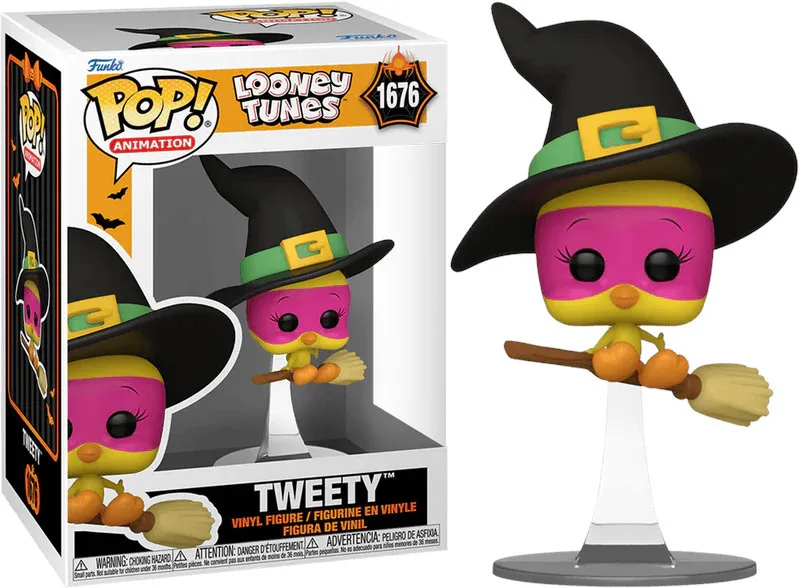 Looney Tunes Halloween Funko Pop Vinyl: Tweety Witch van Funko – productfoto 1 van 2