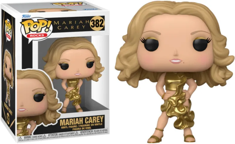 Mariah Carey Funko Pop Vinyl: Mariah Carey in Gold van Funko – productfoto 1 van 2