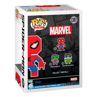 Marvel 8-Bit Funko Pop Vinyl: Spider-Man van Funko – productfoto 2 van 3