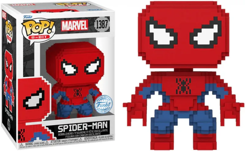 Marvel 8-Bit Funko Pop Vinyl: Spider-Man van Funko – productfoto 1 van 3