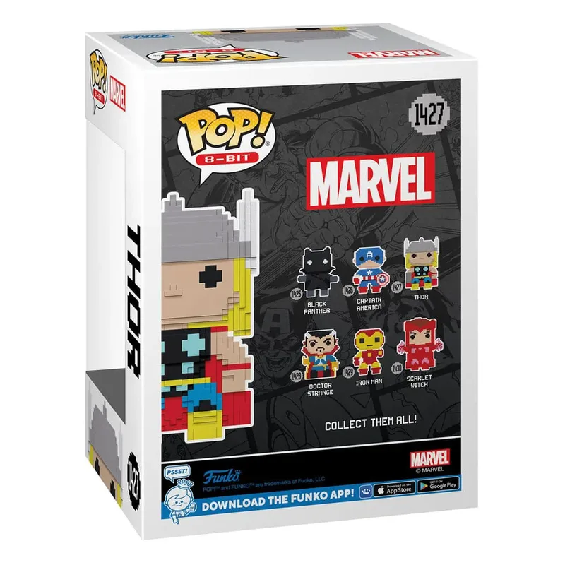 Marvel 8-Bit Funko Pop Vinyl: Thor by Funko – product photo 2 of 3